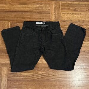 👖 Express Men's Dark Charcoal Relaxed Jeans 28x30